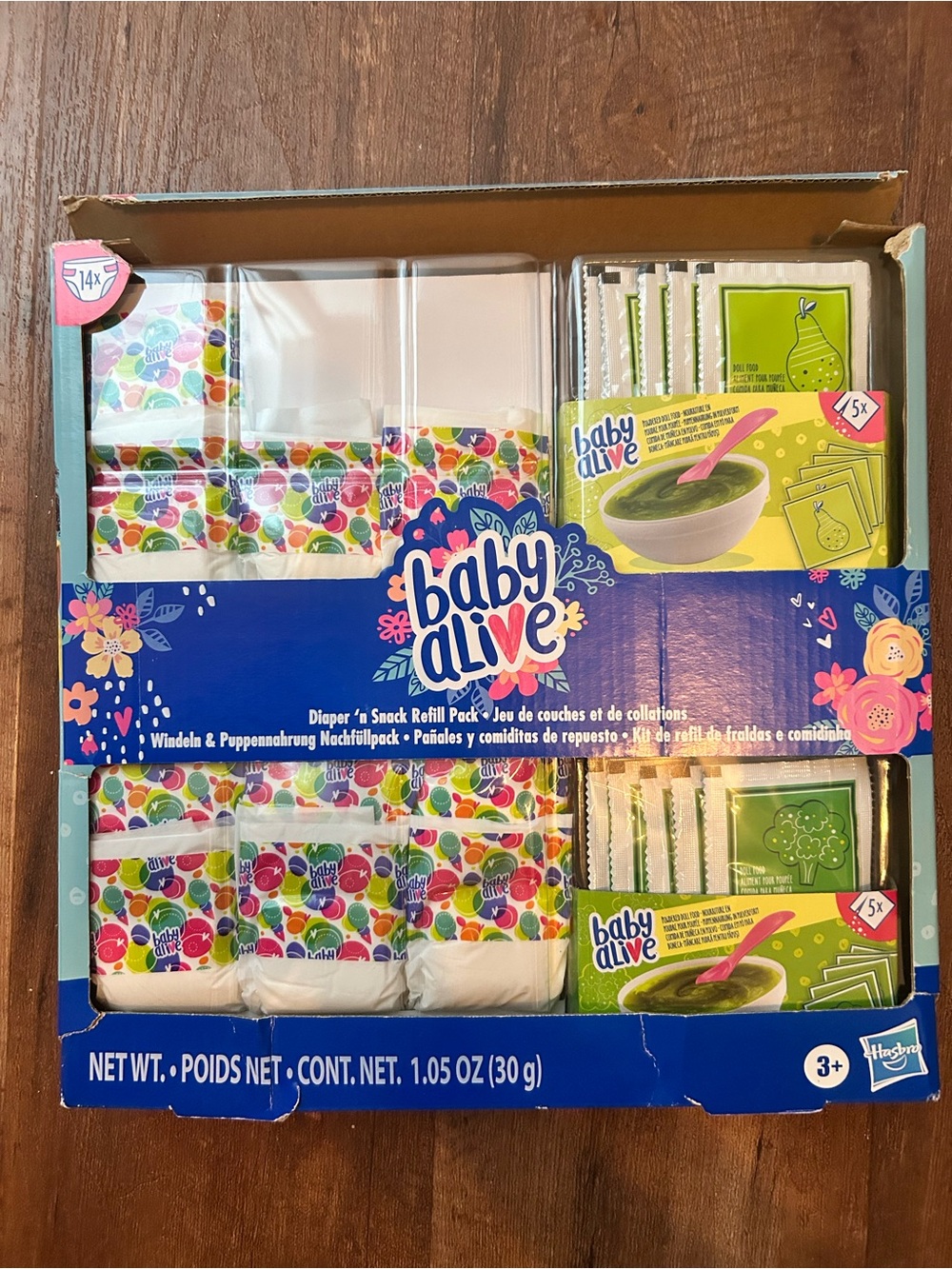 Baby Alive Diaper 'n Snack Refill Pack